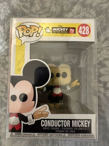 Funko POP! Vinyl Figure - #428 Conductor Mickey 90 Years *RARE*