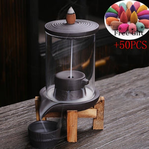 Hand Waterfall Backflow Incense Burners