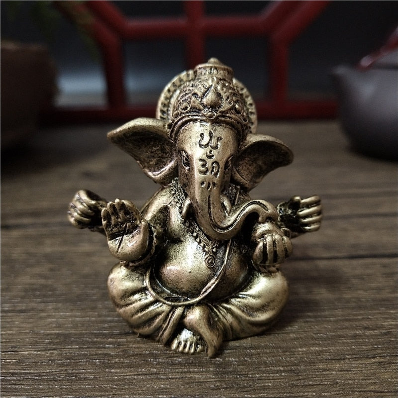 Bronze Lord Ganesha Statue Ornament