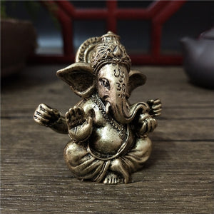 Bronze Lord Ganesha Statue Ornament