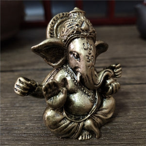 Bronze Lord Ganesha Statue Ornament