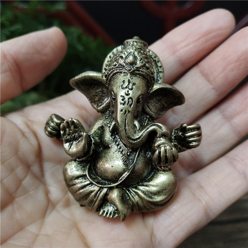 Bronze Lord Ganesha Statue Ornament