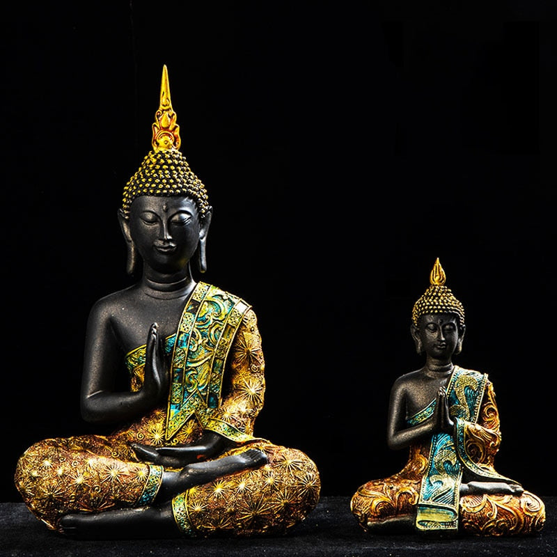 Hand Made Large Buddha Statue Meditation Figurine