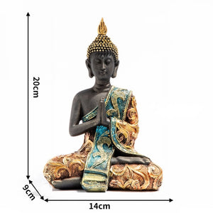 Hand Made Large Buddha Statue Meditation Figurine