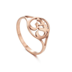 Women's Aum Rings Stainless Steel Jewellery Gift