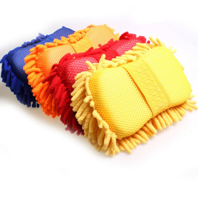 Microfibre Car Washer Detailing Sponge