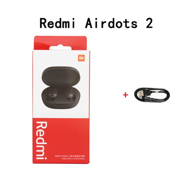 2021 New Xiaomi Redmi AirDots 2 White/Black Earbuds Bluetooth