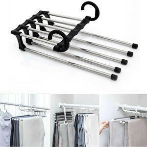 5 in 1 Multi-functional Wardrobe Clothes Hangers