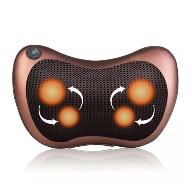 Neck, Shoulder & Body Deep Kneading Heat Massage Pillow