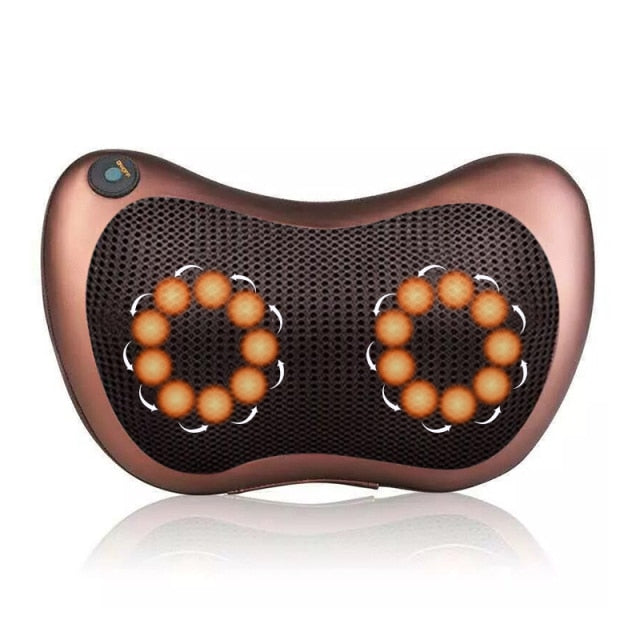 Neck, Shoulder & Body Deep Kneading Heat Massage Pillow