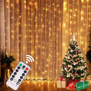 USB Festoon String Curtain Fairy Lights