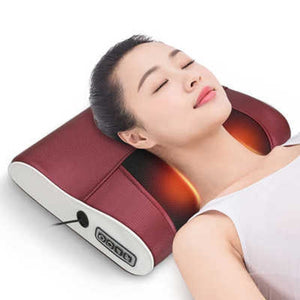 Multi-function Infrared Neck, Lumbar & Back Heated Massage Pillow