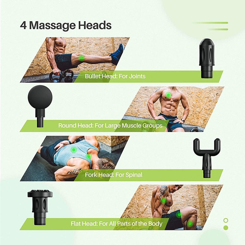 Massage Gun 30 Speed Professional Deep Muscle Body Massager Gun