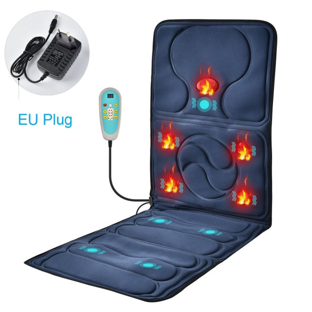 Electric Heating Back Massager - Cushion Seat Pad