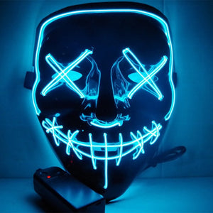 LED Neon Halloween Mask - Multi-styles