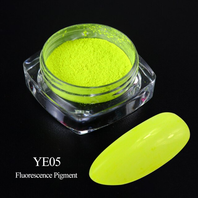 Neon Fluorescent Powder Nail Art Glitter