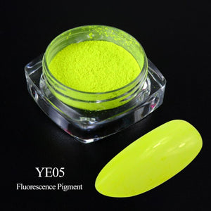 Neon Fluorescent Powder Nail Art Glitter